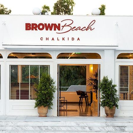 Brown Beach Chalkís Kültér fotó